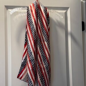 Patriotic Striped Scarf